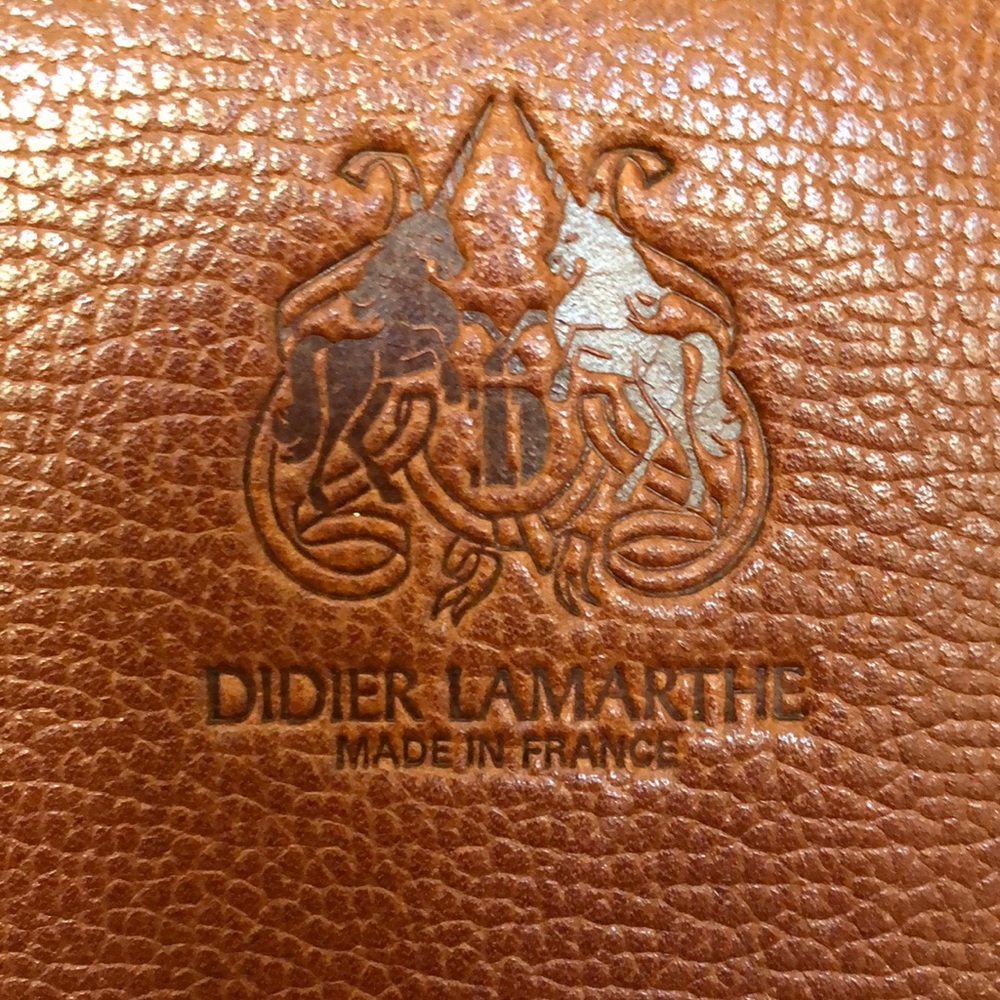 Vintage Didier Lamarthe Paris • Leather Attaché - Picture 2 of 9